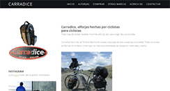 Desktop Screenshot of carradice.com.es