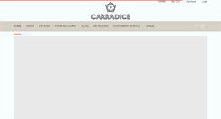 Desktop Screenshot of carradice.co.uk