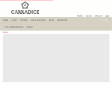 Tablet Screenshot of carradice.co.uk